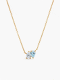 Elara Birthstone Necklace Gold