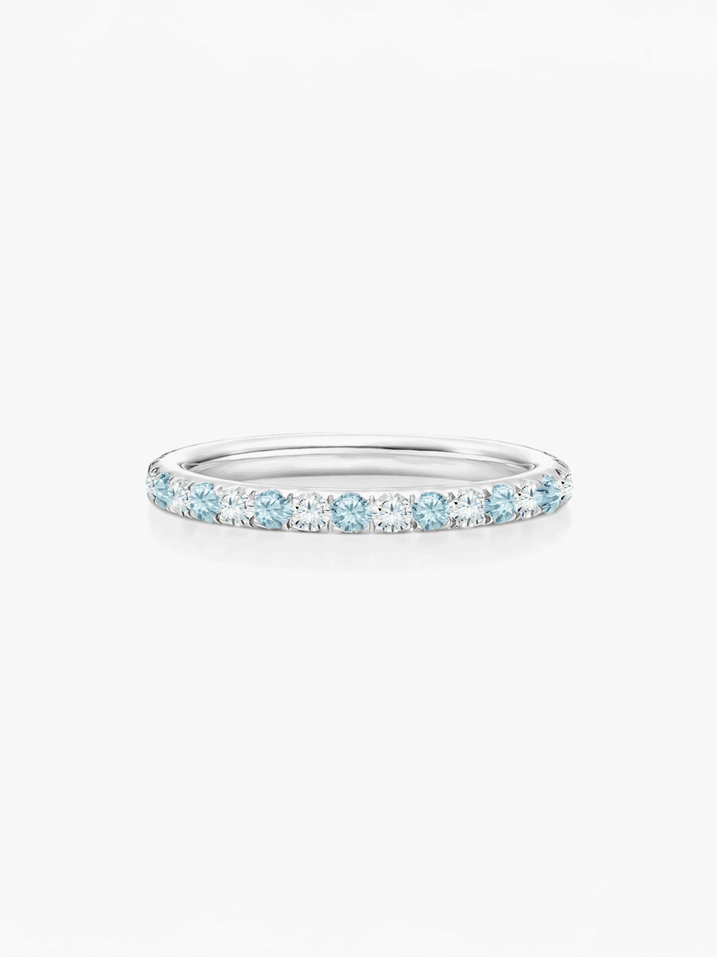 Eterna Birthstone Ring Silver