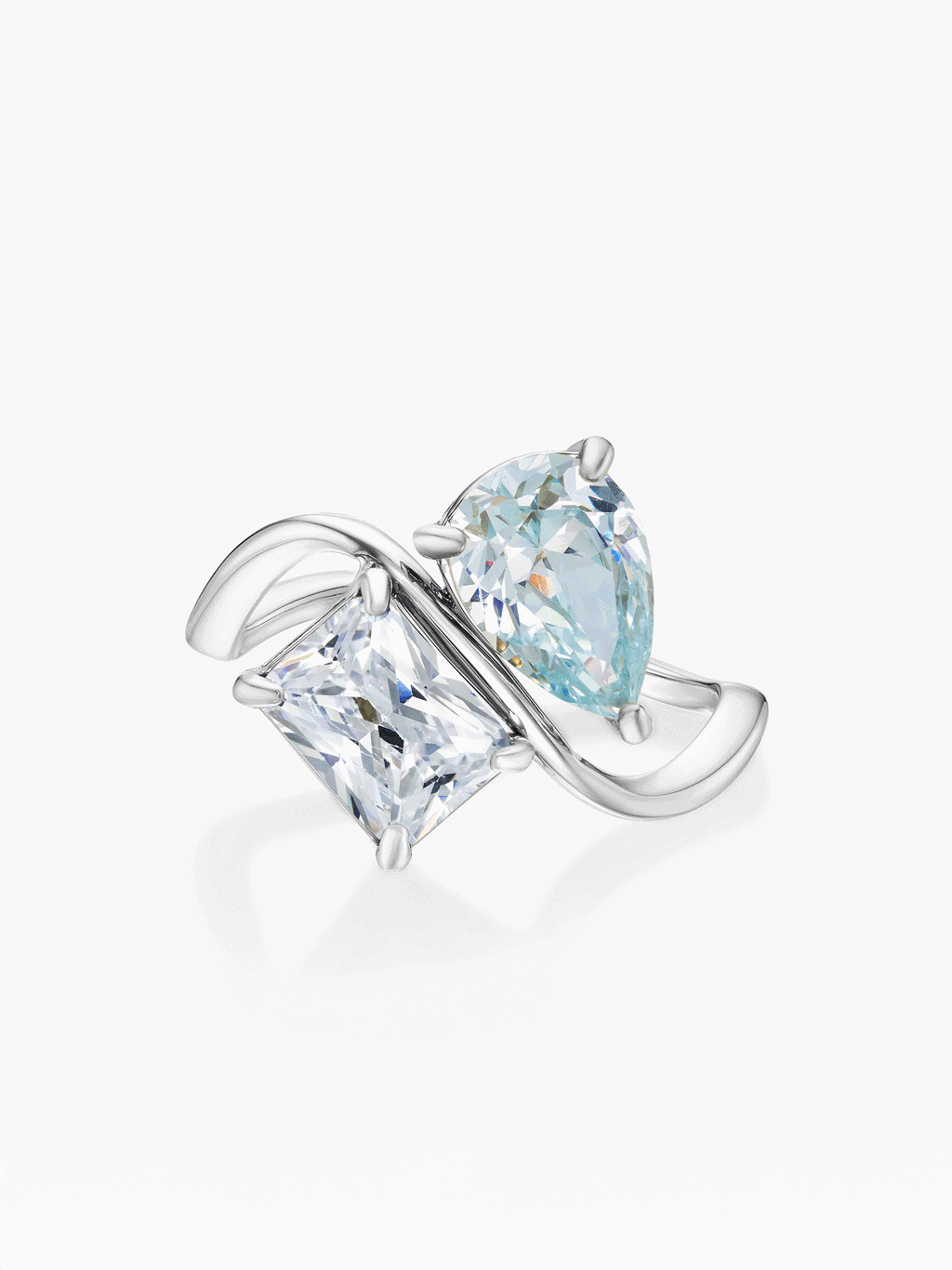 Navae Birthstone Ring Silver