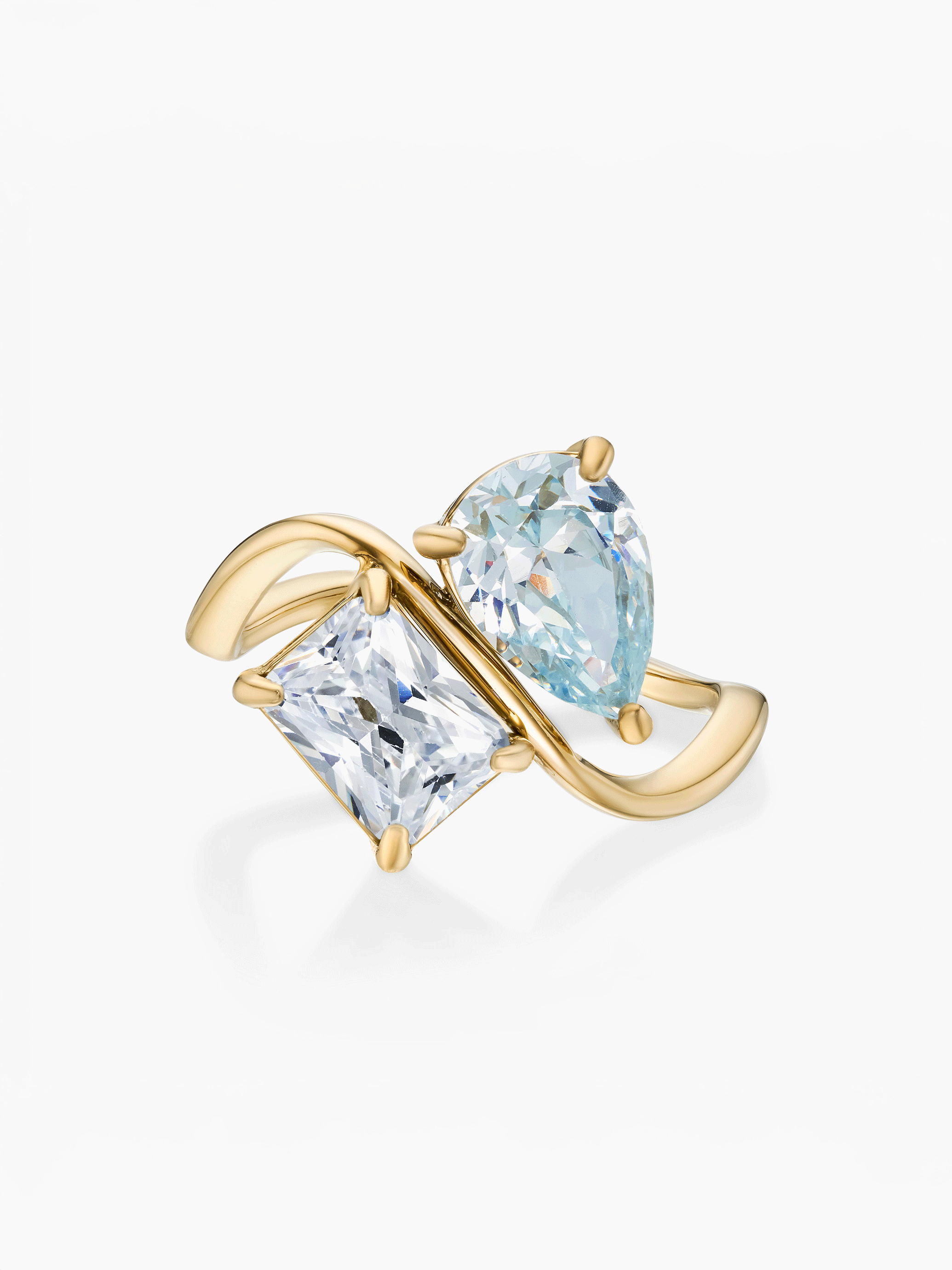 Navae Birthstone Ring Gold